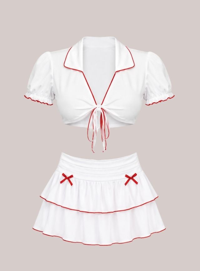 Sexy Top & Skirt Set