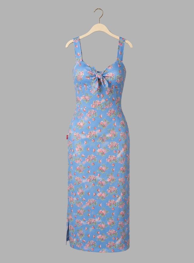 Long Floral Dress