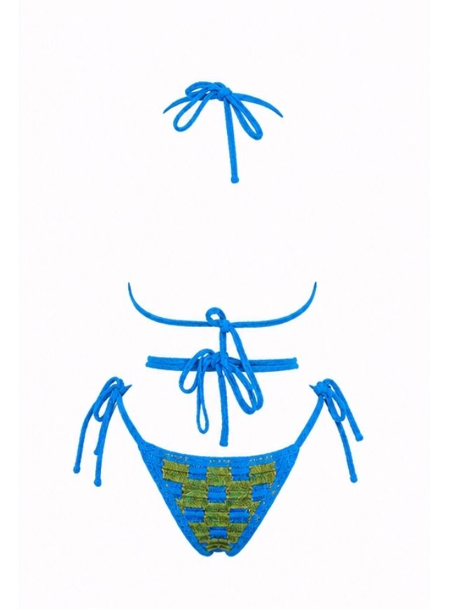 3-Piece Handmade Crochet Bra & Panty Set