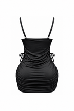 Sheer Lingerie with Open Back