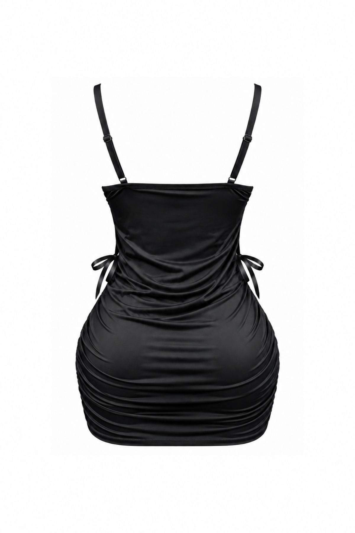 Sheer Lingerie with Open Back