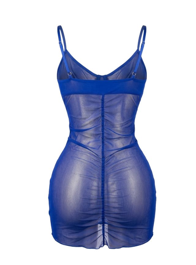 Sheer Side Bodycon Lingerie