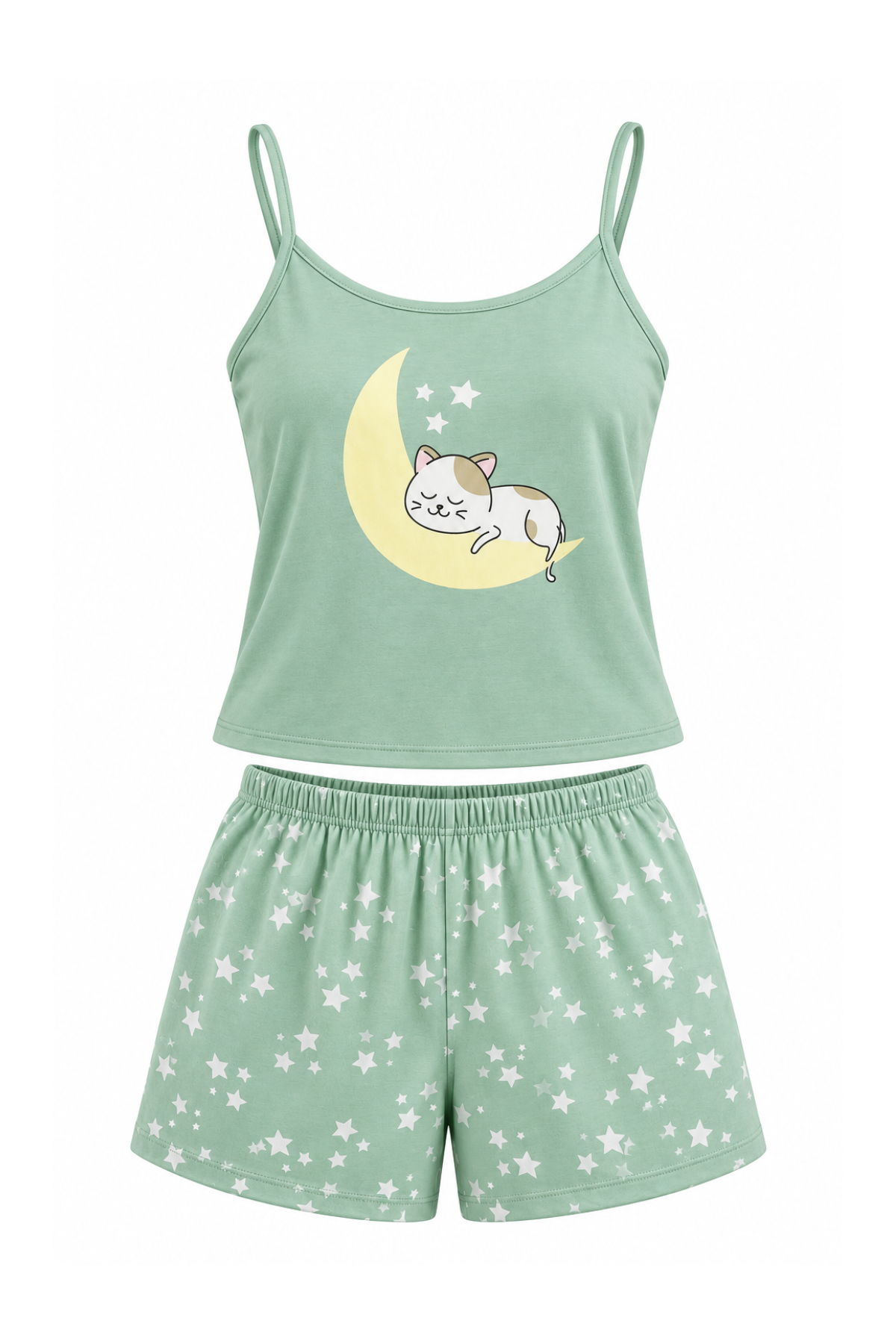 Stars Print Pajama Set