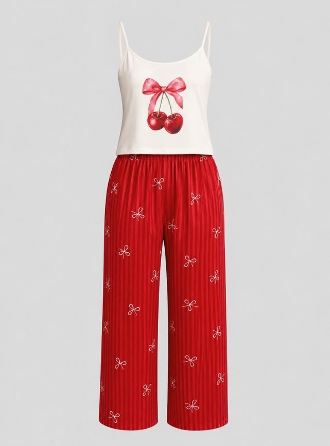 Bow Print Pajama
