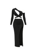 Top & Skirt Set with Front Cutout
