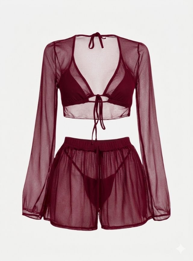 4-Piece Lingerie Set