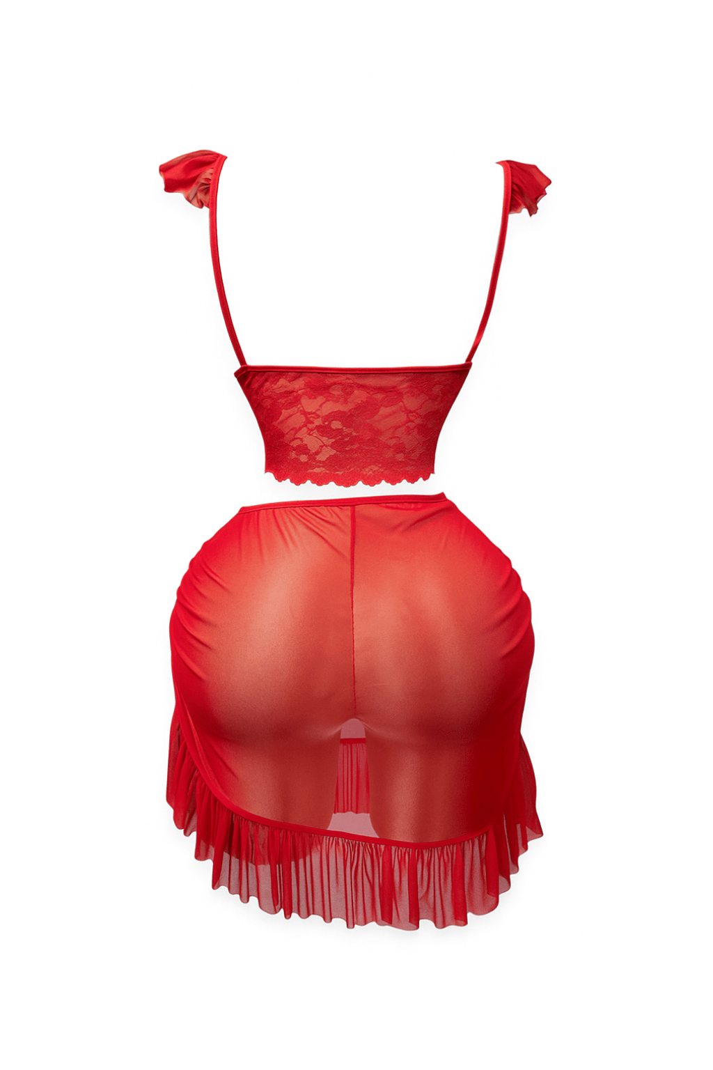 Sheer Top Skirt Lingerie
