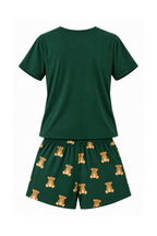 Teddy Bear Print Pajama Set