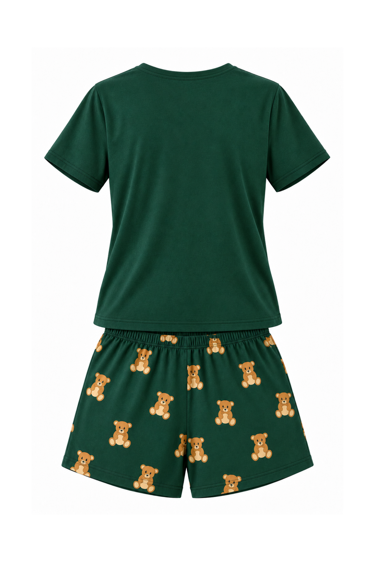 Teddy Bear Print Pajama Set