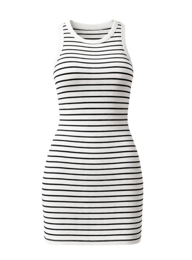 Striped Mini Dress