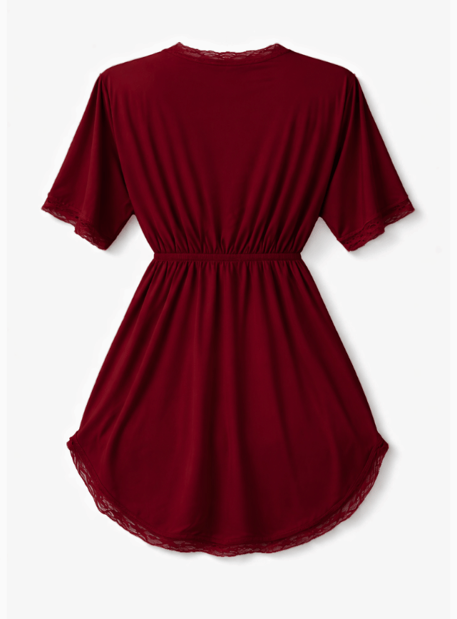V Neck Nightdress