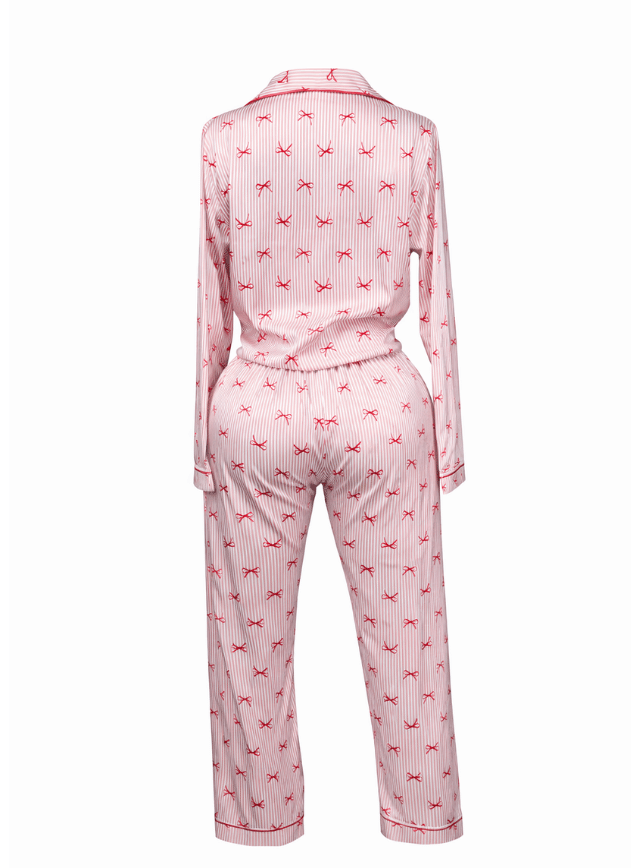 Satin Button Pajamas