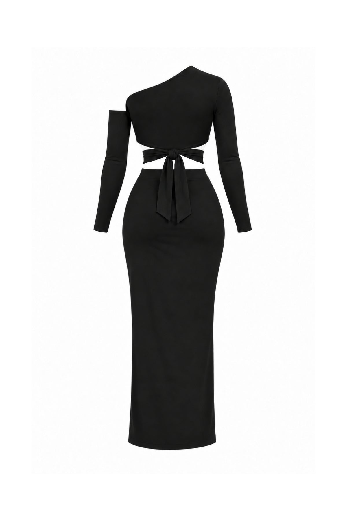 Top & Skirt Set with Front Cutout