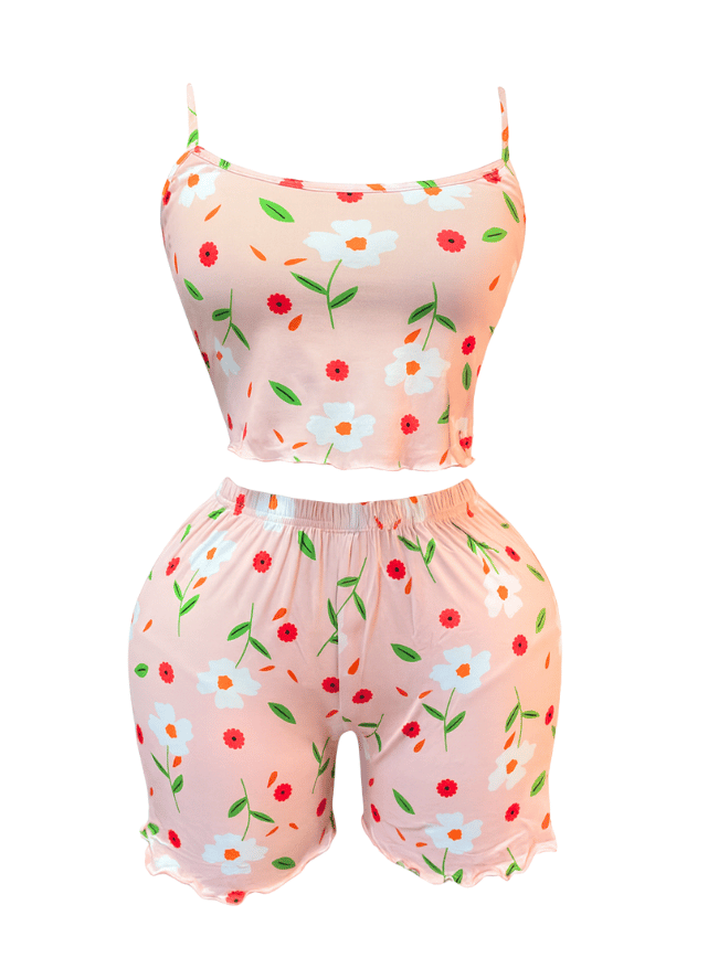 Floral PJ Set