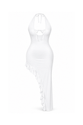Dress with Open Neckline