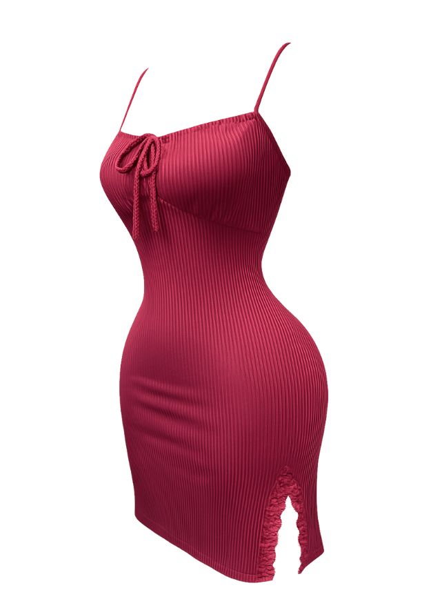 Tie Front Home Dress