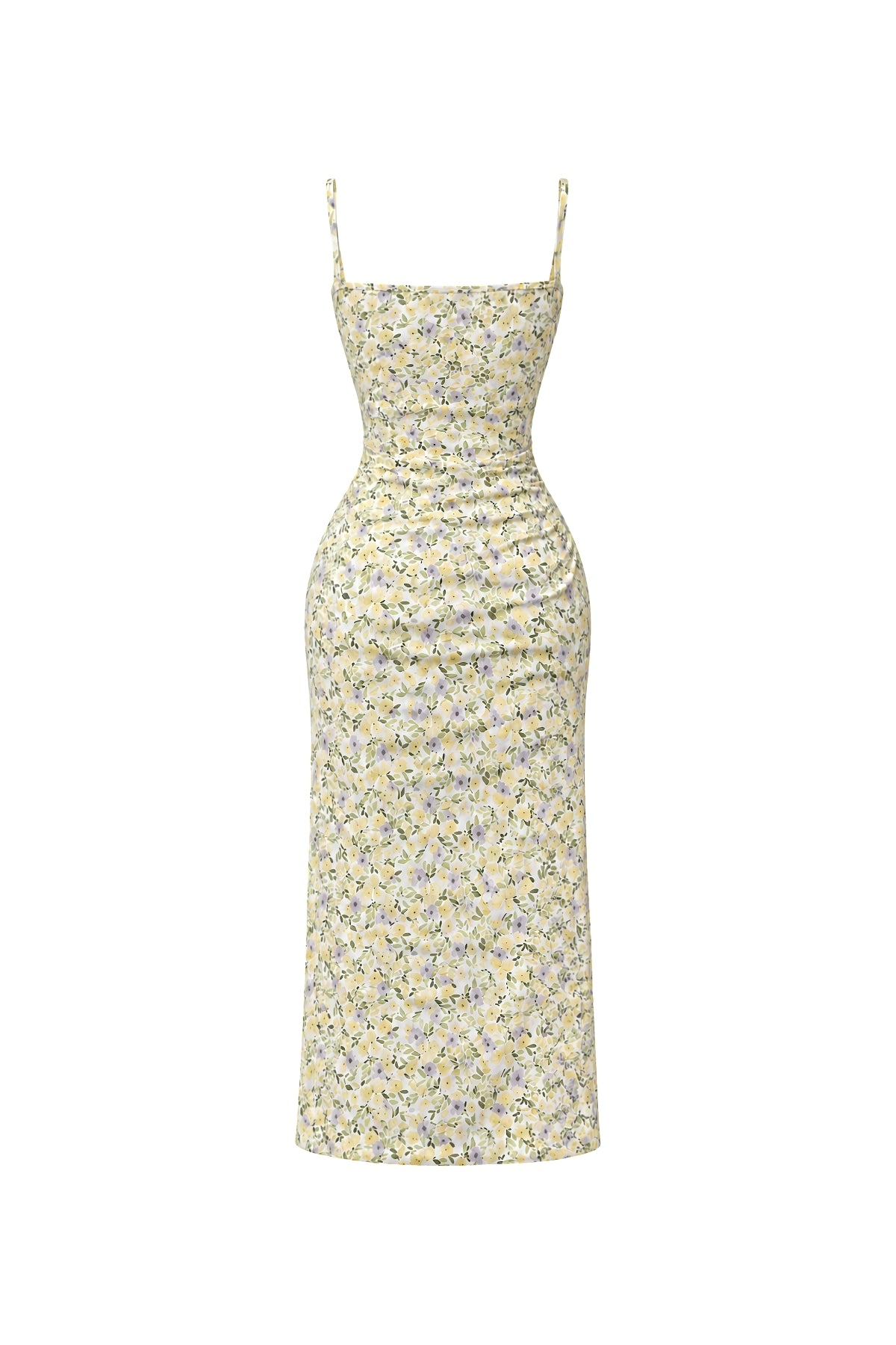 Floral Maxi Slit Dress