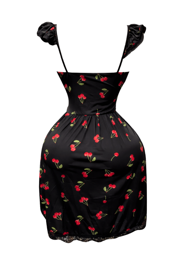 Cherry Print Dress