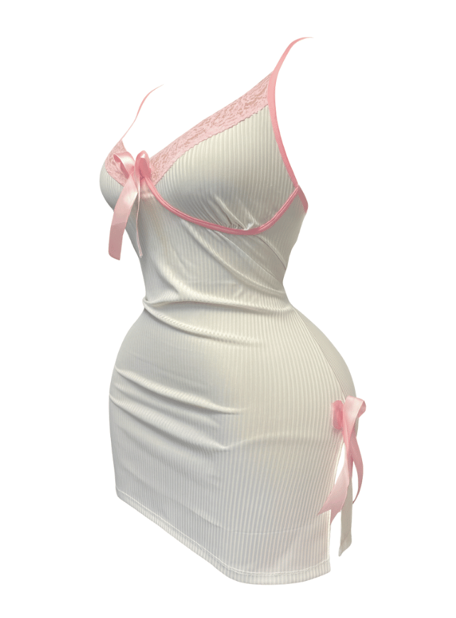 Bow Lace Sleep Dress