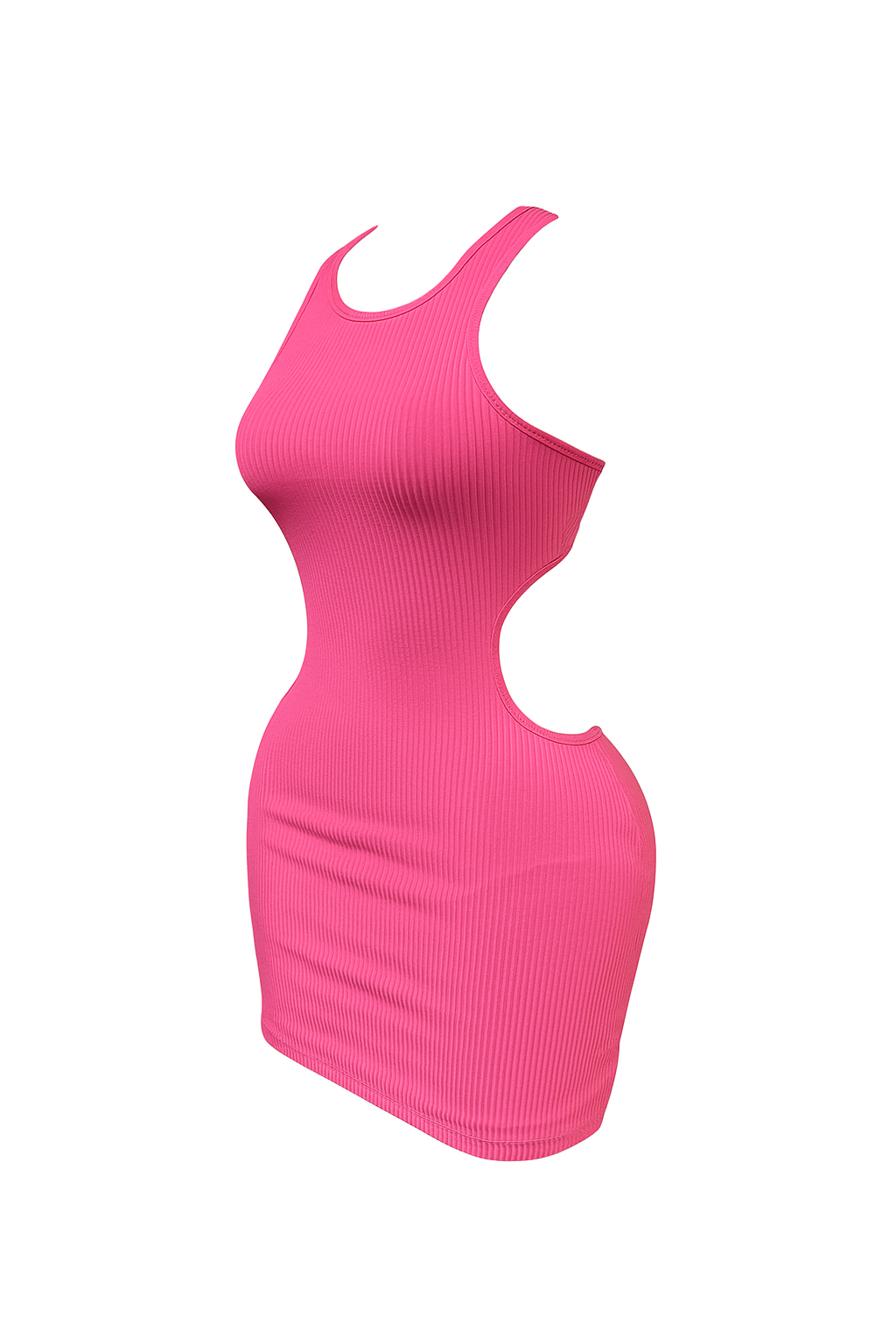 Open Back Bodycon Dress