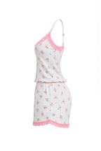 Short & Top Open Back Pajama
