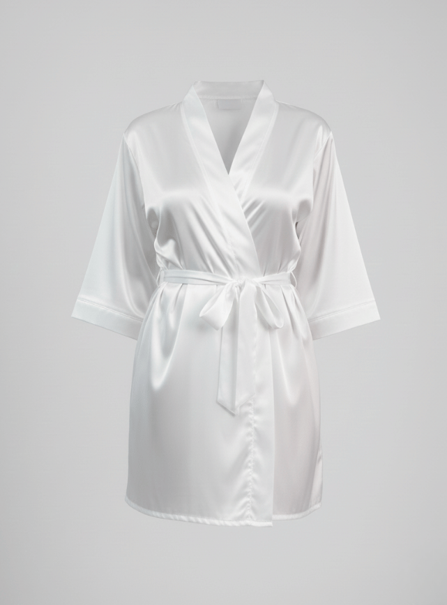 Satin Bridal Robe