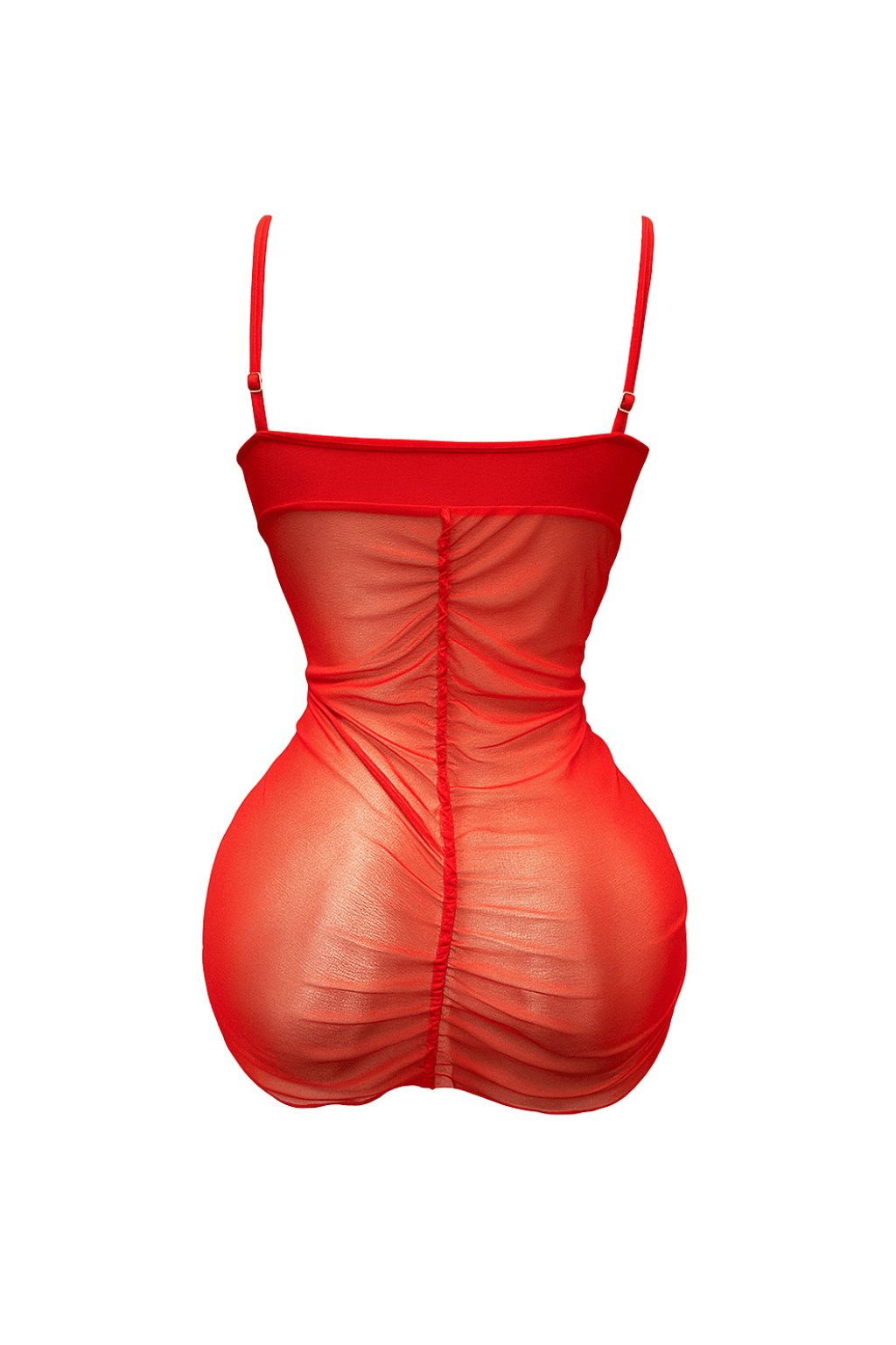 Sheer Side Bodycon Lingerie