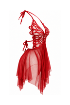 Sheer Butterfly-Cut Lingerie