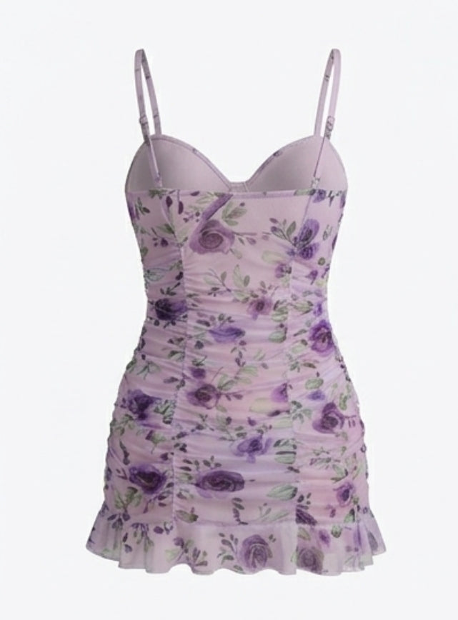 Floral Print Lingerie