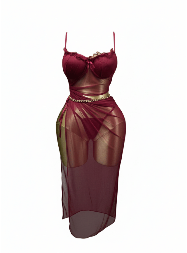 Sheer Chain Lingerie