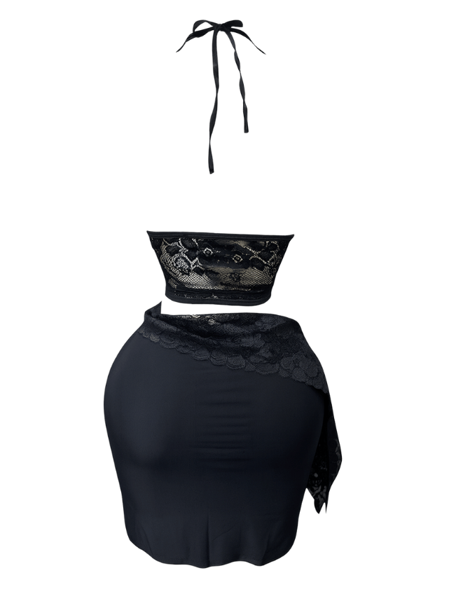 Lace Top Skirt Babydoll