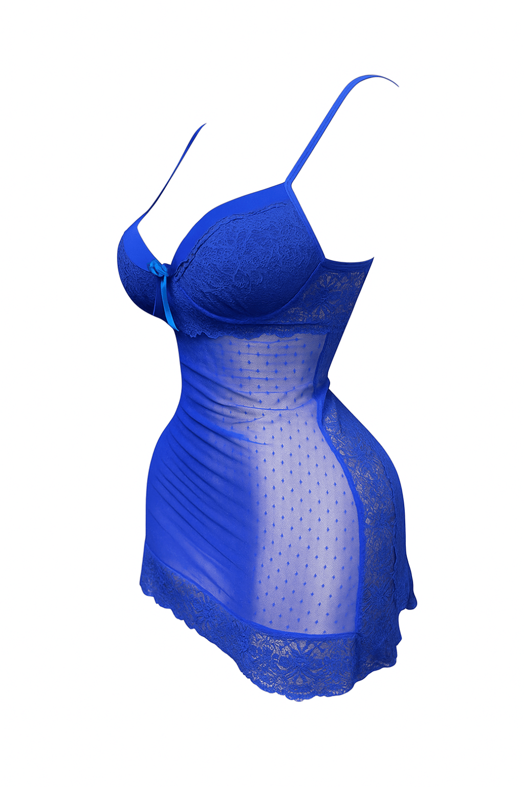 Sheer Backless Lingerie