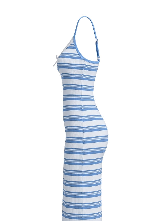 Long Lace-Trim Cover-Up