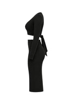 Top & Skirt Set with Front Cutout