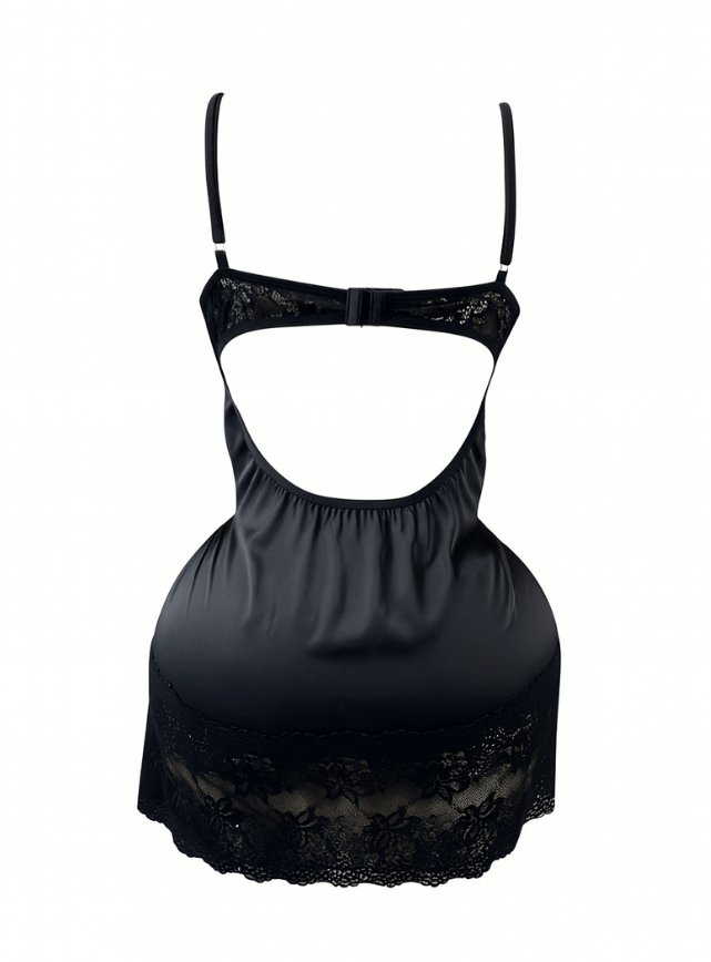 لانجيري اسود بقصه مميزه