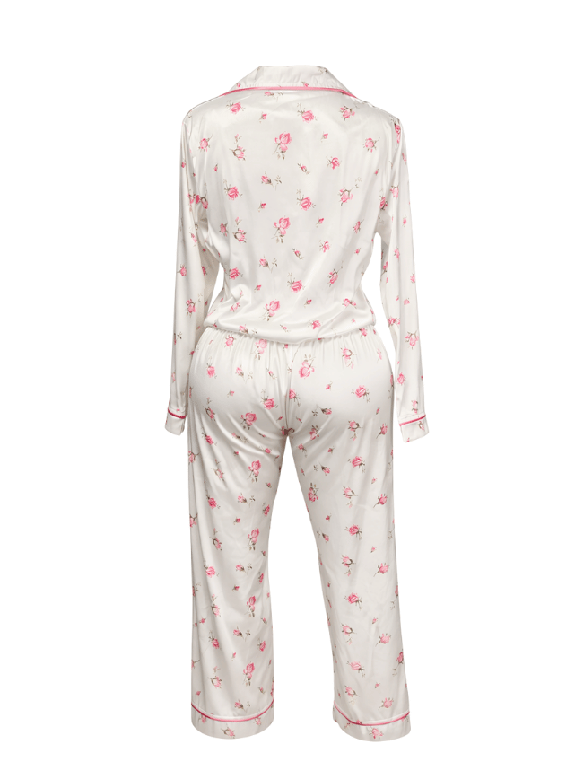 Satin Button Pajamas
