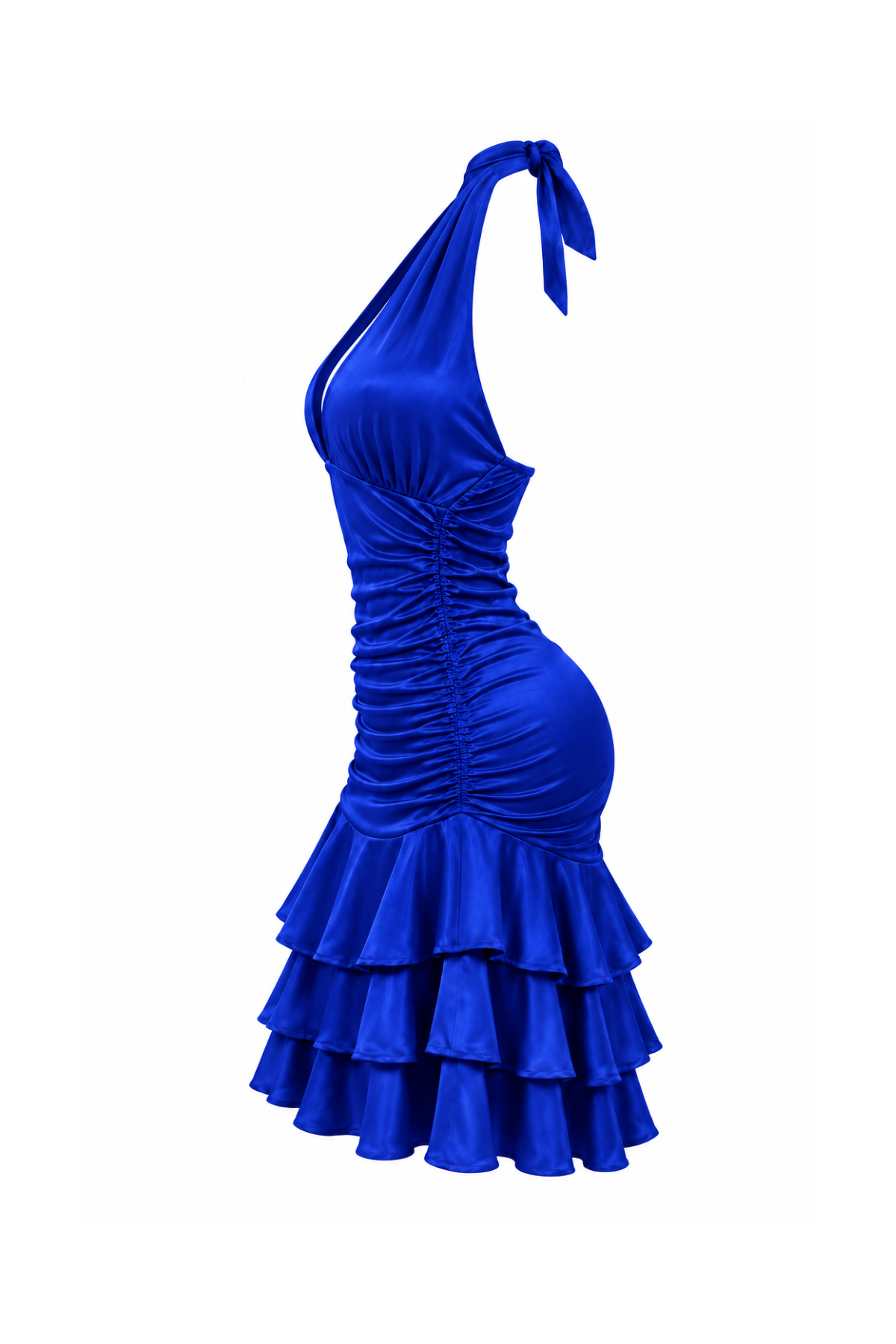 Dress with Open Neckline