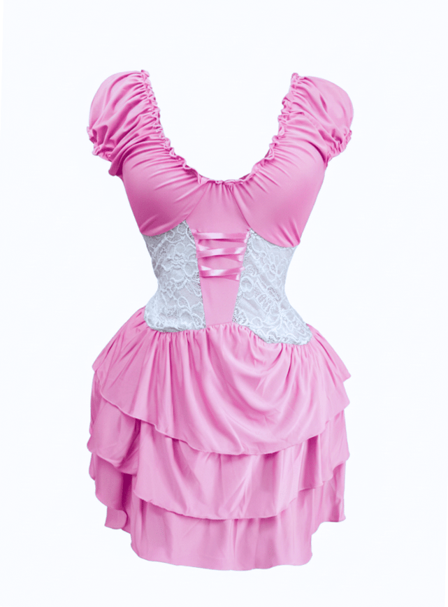 Dress with Lace Details