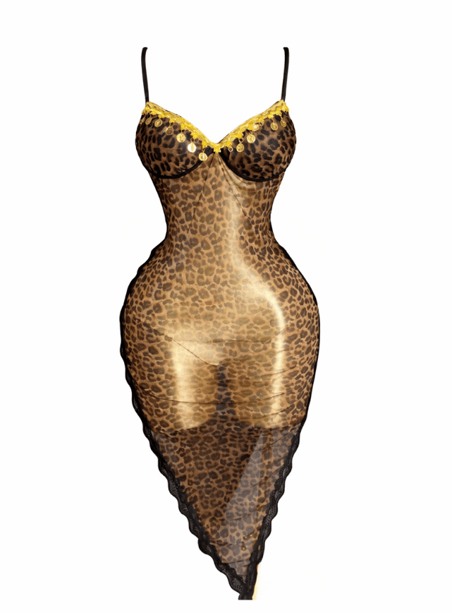 Tiger Sheer Lingerie