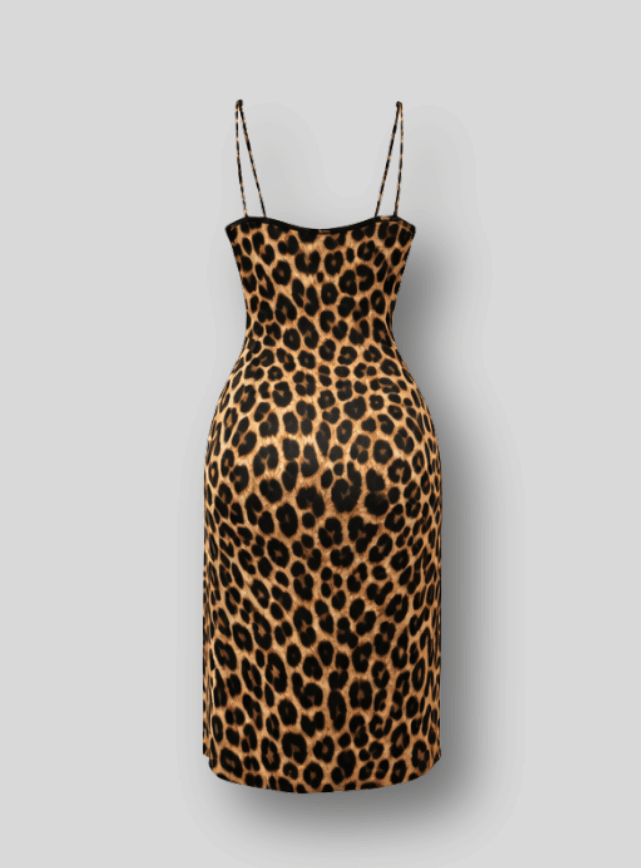 Leopard Lace Nightdress