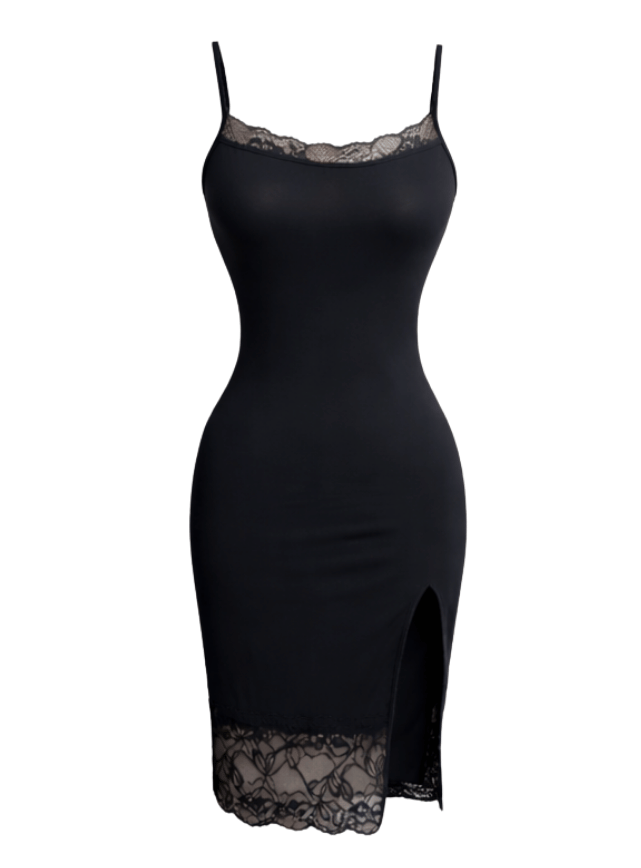 Cotton Lace Lingerie Dress
