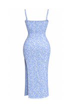 Floral Maxi Slit Dress
