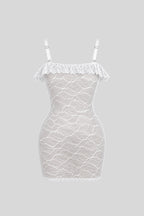 Short Sheer Off-Shoulder Lingerie