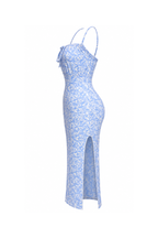 Floral Maxi Slit Dress