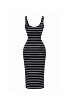 Long Striped Dress