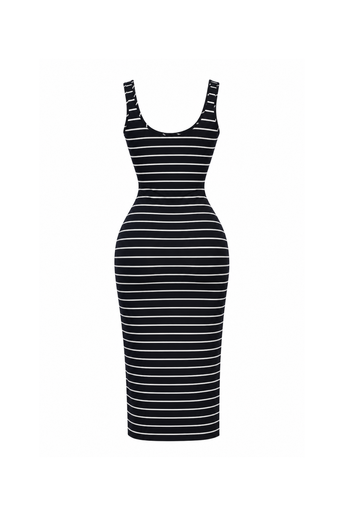 Long Striped Dress