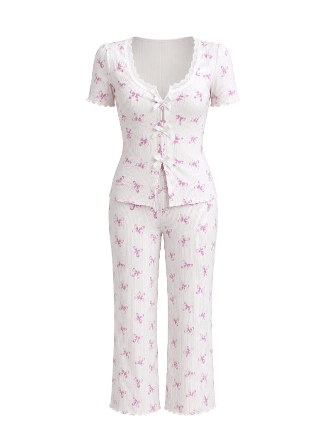 Bow Print Pajama