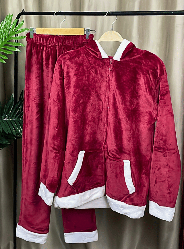 بيجامه شتوي قطعتين