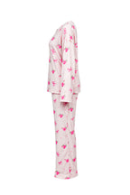 2-Piece Winter Floral Print Pajama Set