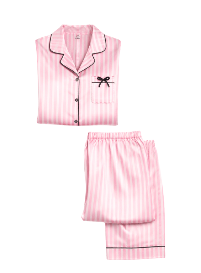 Satin Striped Pajama